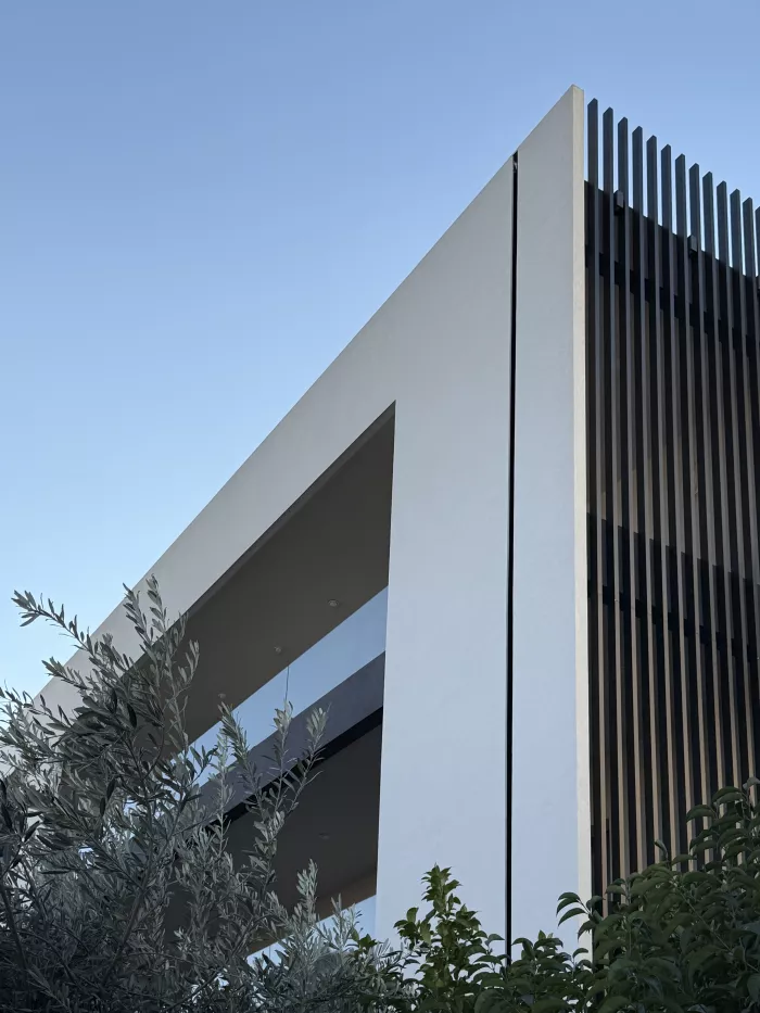 rear facade