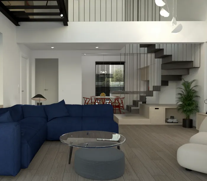 living room view